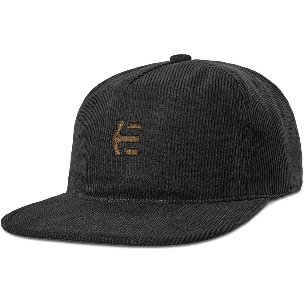  Etnies Arrow Cord Strapback Hat - Black/Brown、mySite、merchandisen