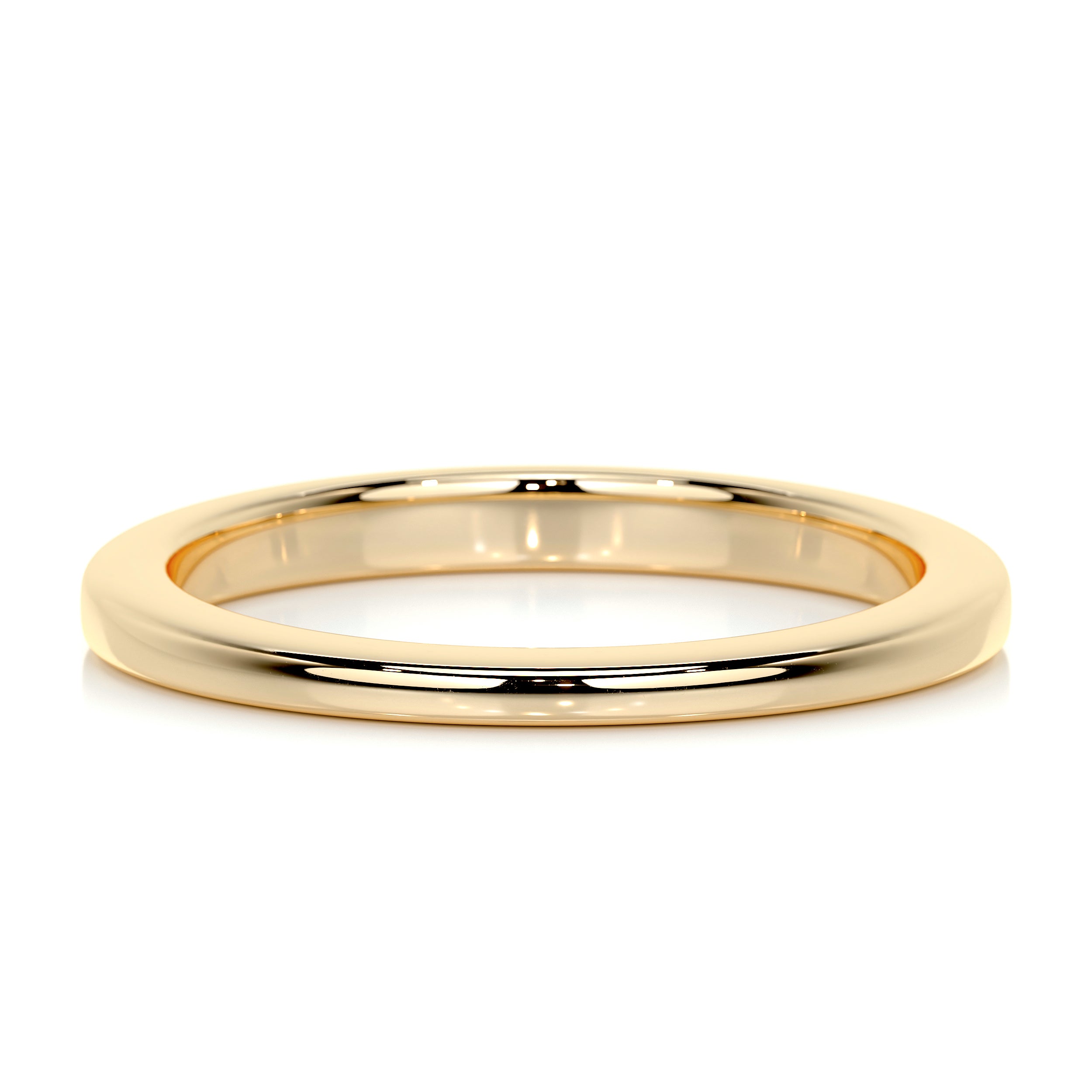 Alex Men's Wedding Band -18K Yellow Gold、mySite、hinf8tx79
