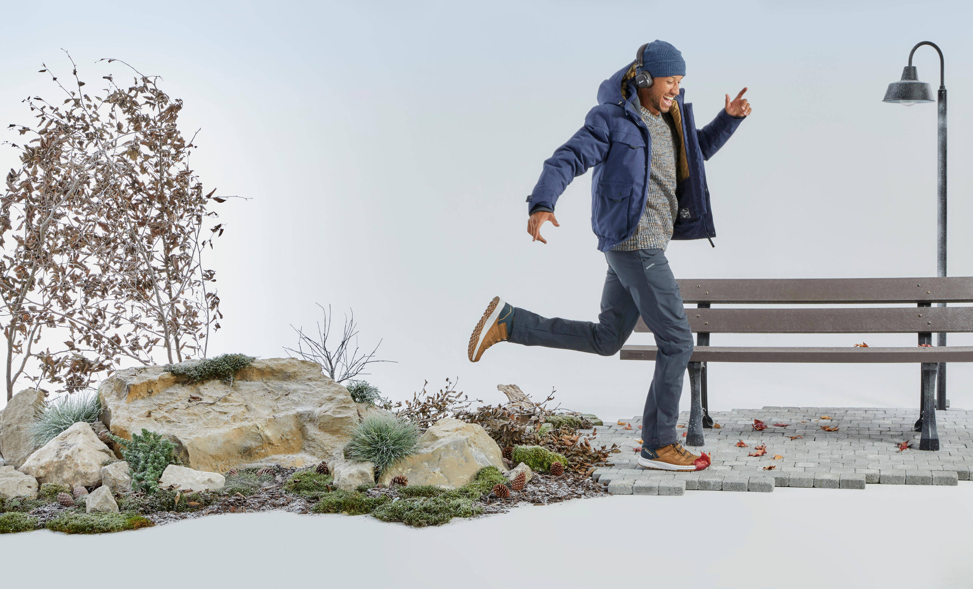 Quechua Men's SH100 X-Warm Waterproof Hiking Boots