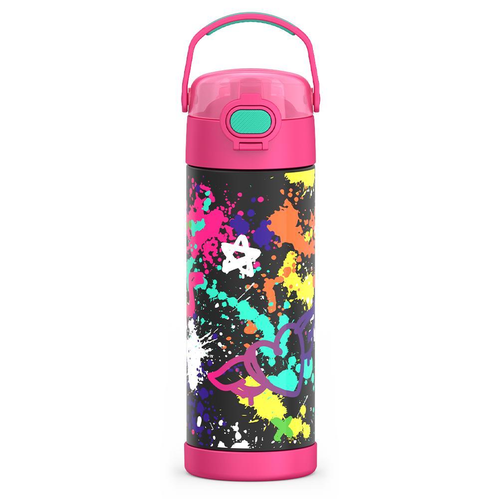 16oz FUNTAINER® WATER BOTTLE WITH LOCKING LID、mySite、noshort