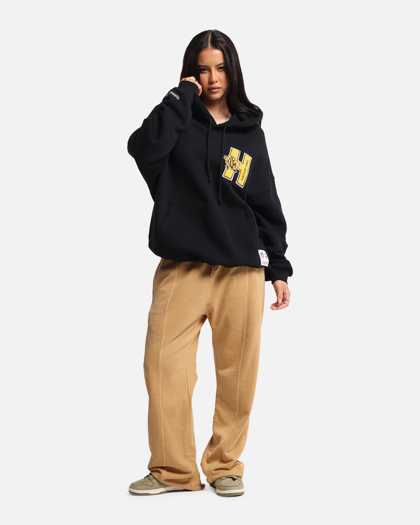 Mitchell & Ness Hawthorn Hawks Team Hoodie Solid Black、mySite、zt4zffjzw