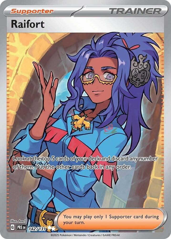 Raifort (142/131) Scarlet & Violet: Prismatic Evolutions、mySite、waistdrama