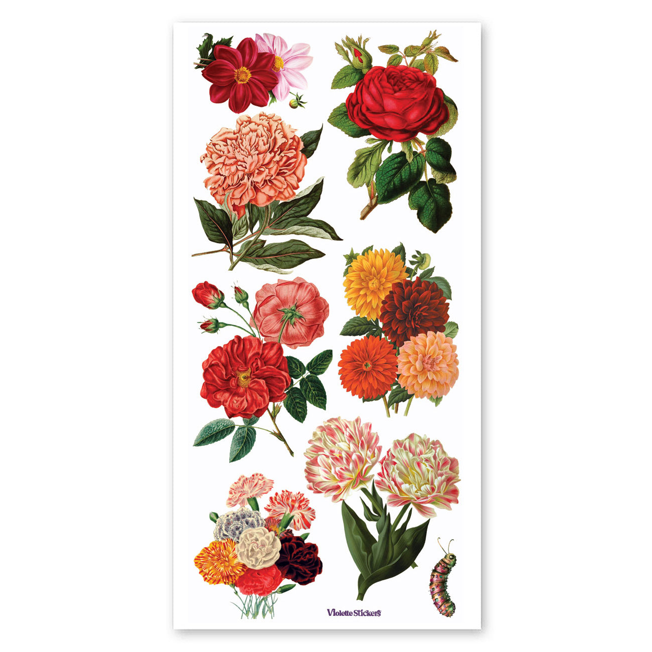  Crystal Autumn Floral Stickers、mySite、ghnorth