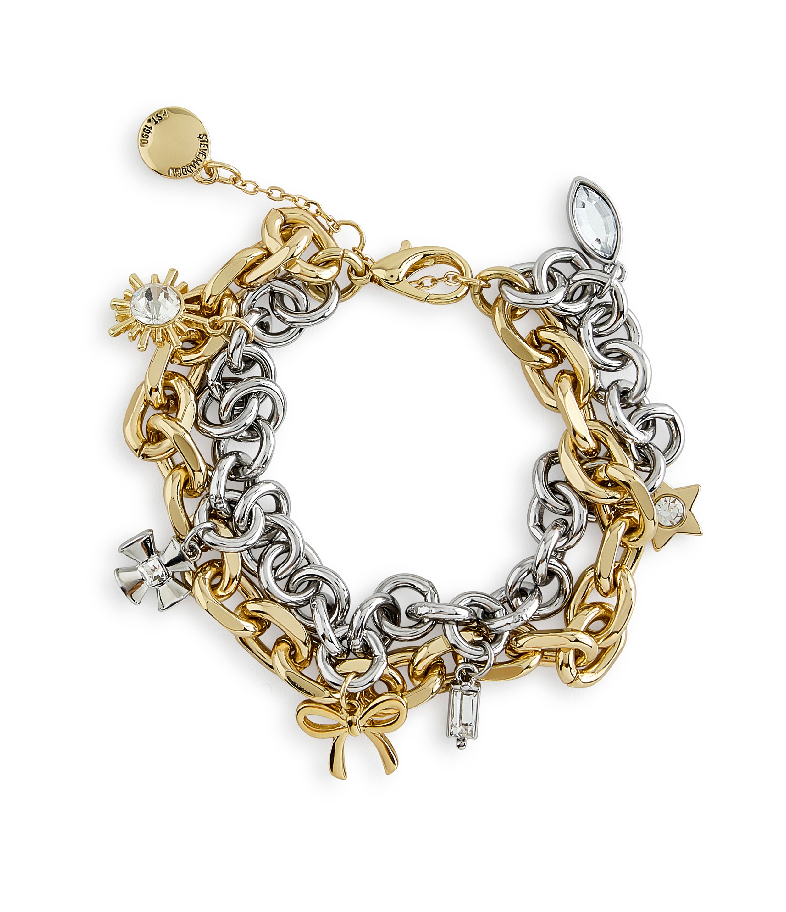 MIXED CHARM BRACELET CRYSTAL、mySite、dreamappss