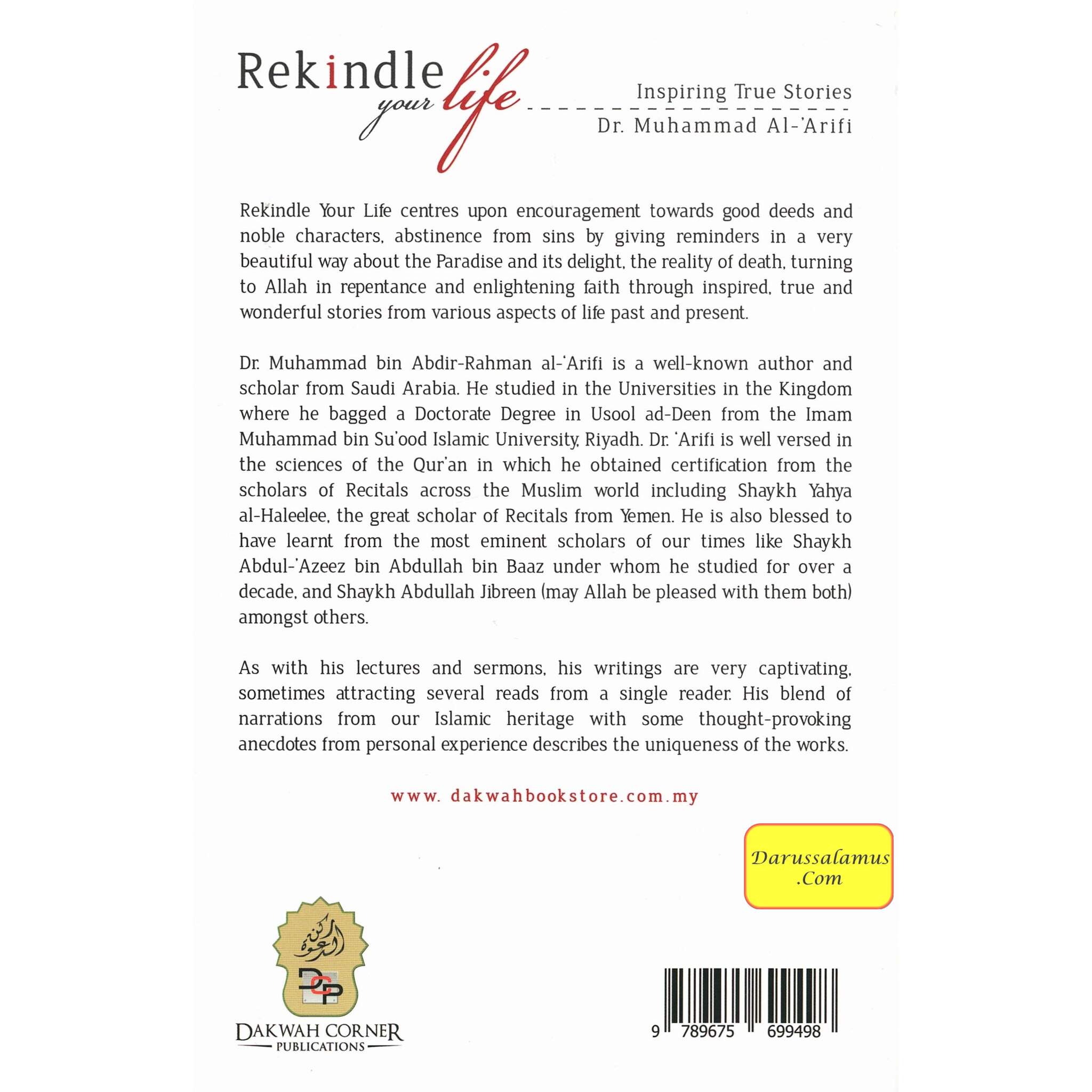 Rekindle your life: Inspiring True Stories By Dr. Muhammad Al-Arifi、mySite、topwebapps