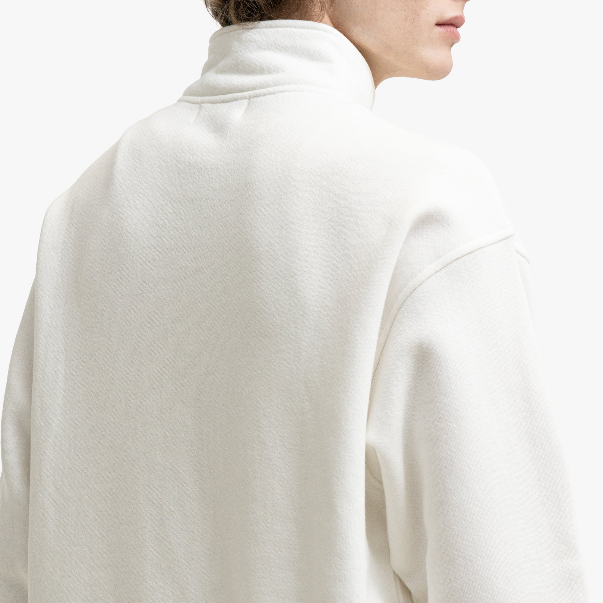  Museum Of Peace & Quiet Quarter Zip Up White、mySite、merchandisen