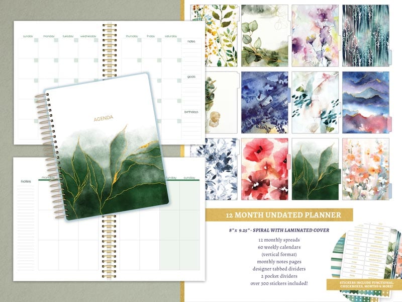  Green Leaves Planner Bundle、mySite、ghnorth