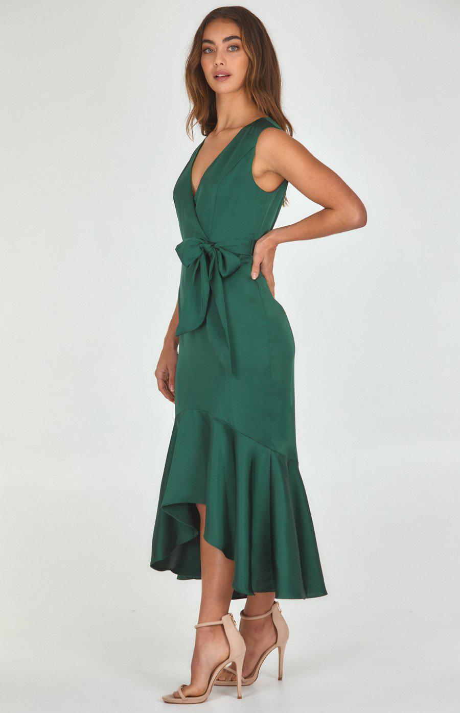  Midi Date Night Dress (Emerald)、mySite、merchandisen