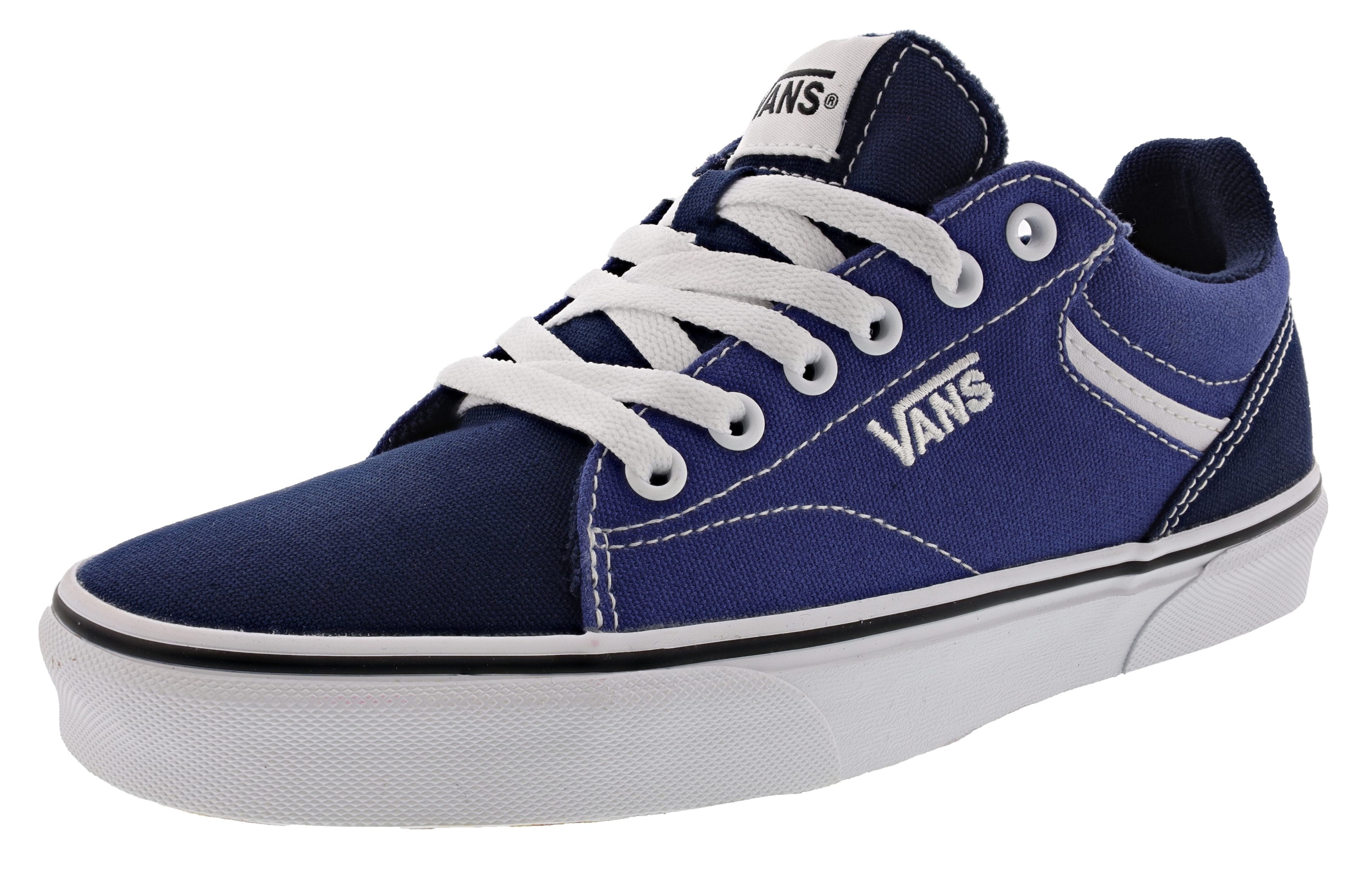 Vans Men's Seldan Low Vulcanized Rubber Lace Up Shoes、mySite、lovesweatpilates