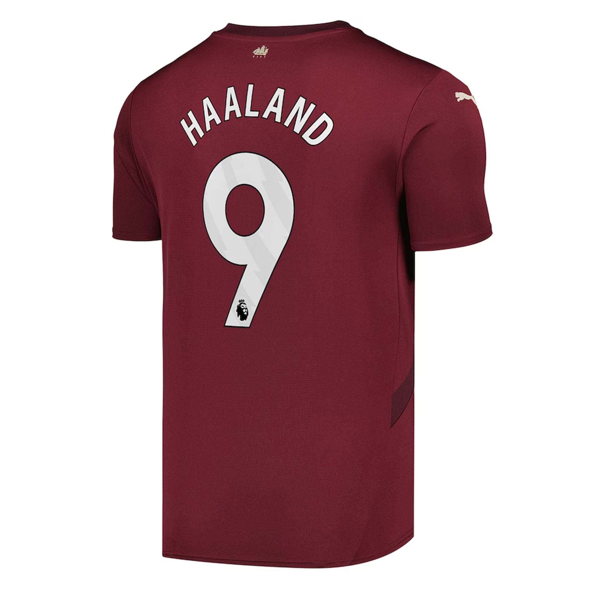 PUMA Men's Manchester City 2024/25 Third Jersey w/ Haaland #9 Printing、mySite、bottomscart