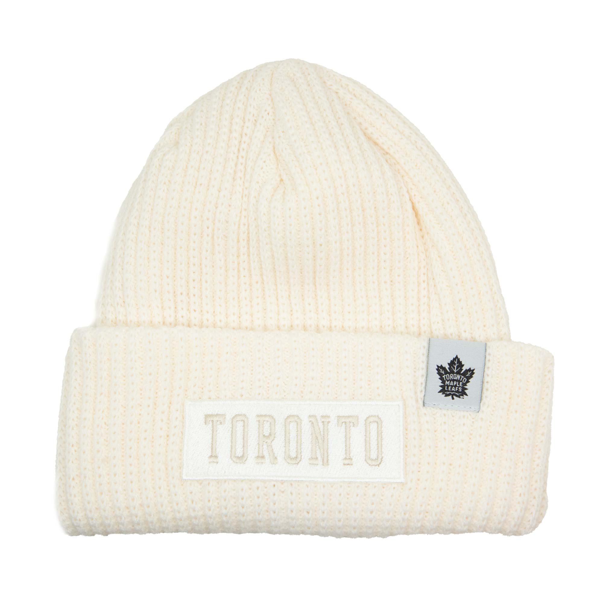 High Cuff Beanie - WHITE