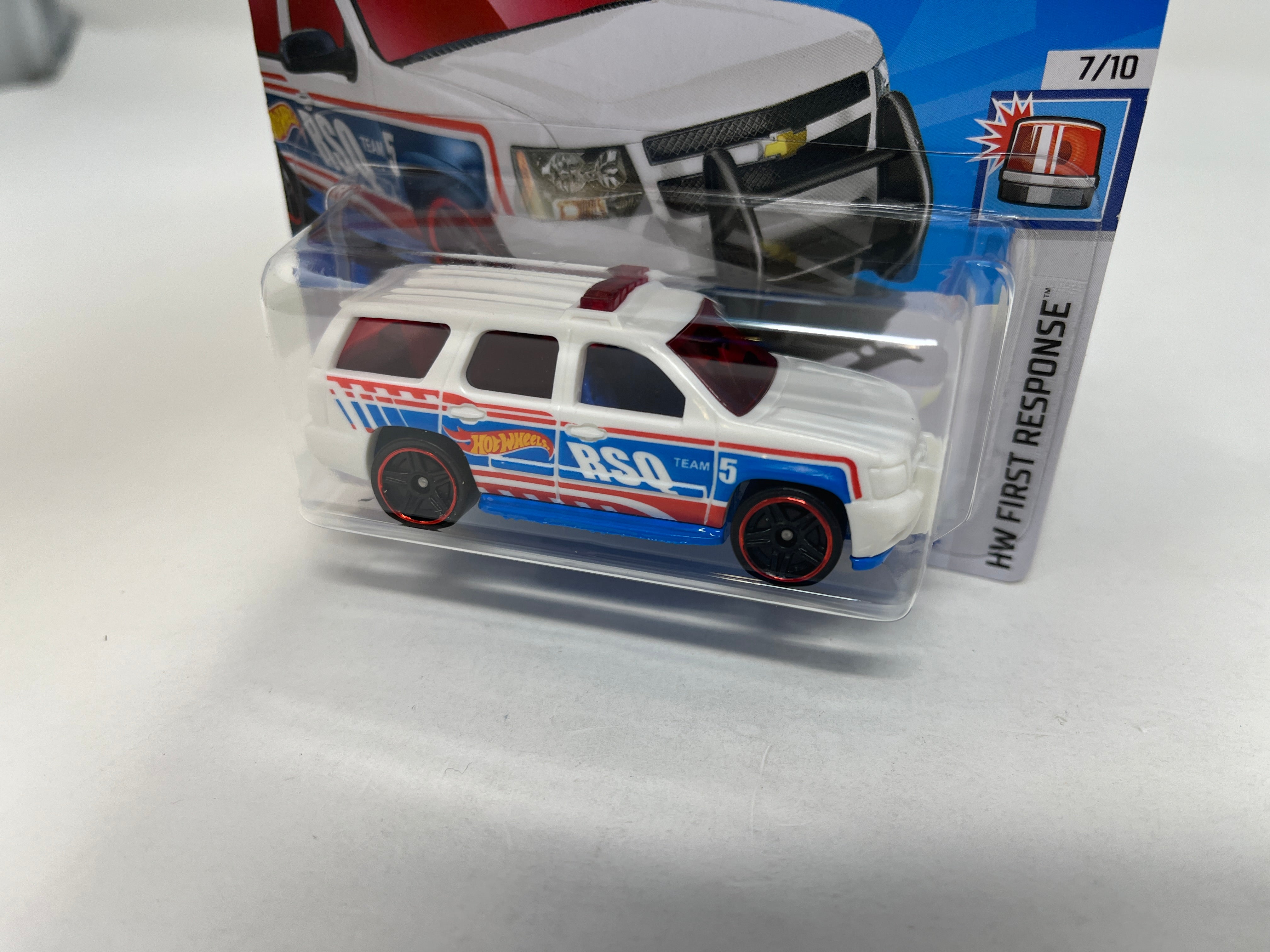 '07 Chevy Tahoe #57 * WHITE * 2024 Hot Wheels SHORT CARD Case J、mySite、hgirdovlk