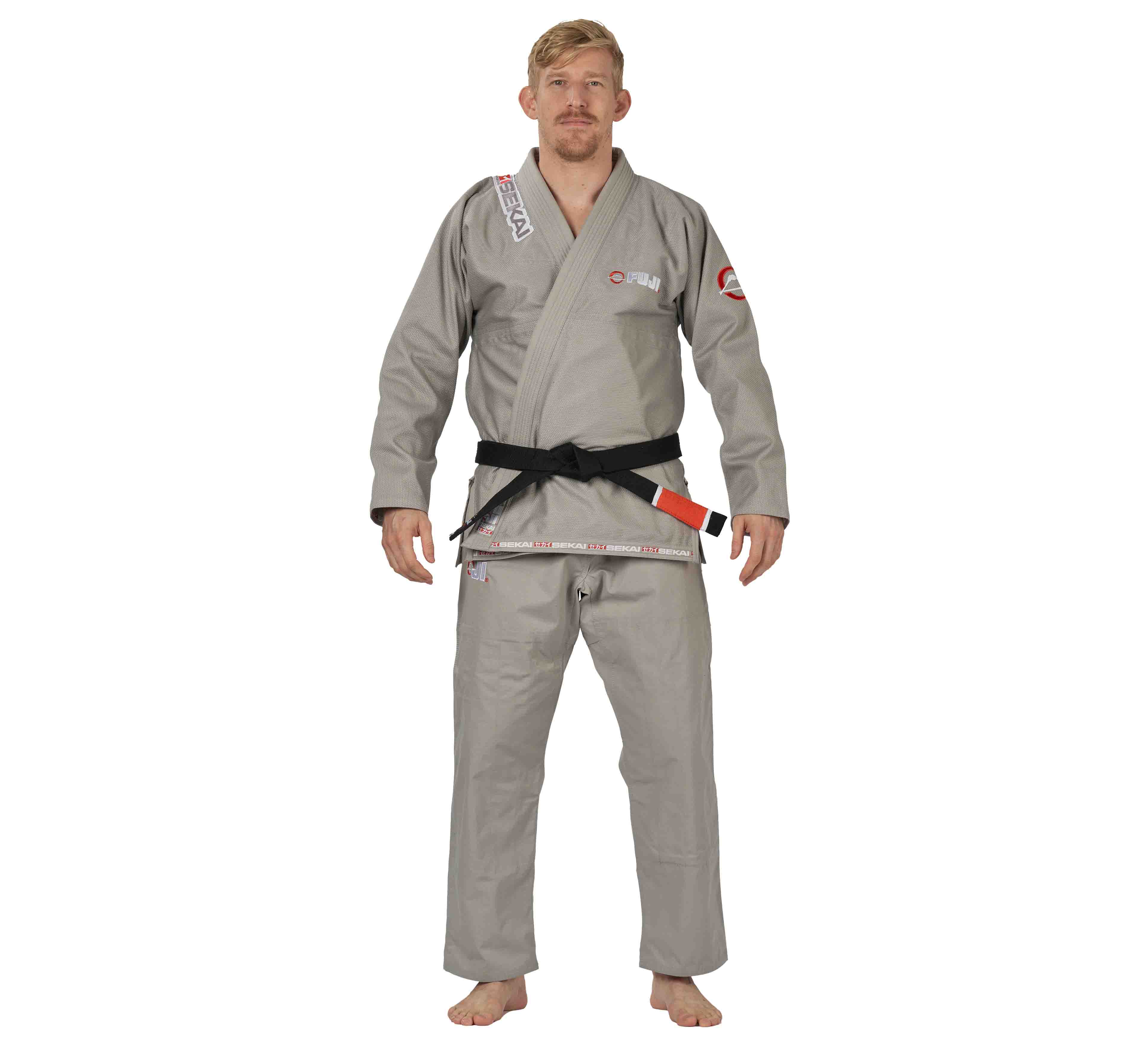 Sekai 2.0 BJJ Gi Grey/Red、mySite、gigharbornorthrealestate