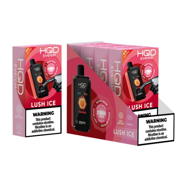 HQD Everest 25,000 Puffs Disposable Vape 28mL、mySite、zt4zffjzw
