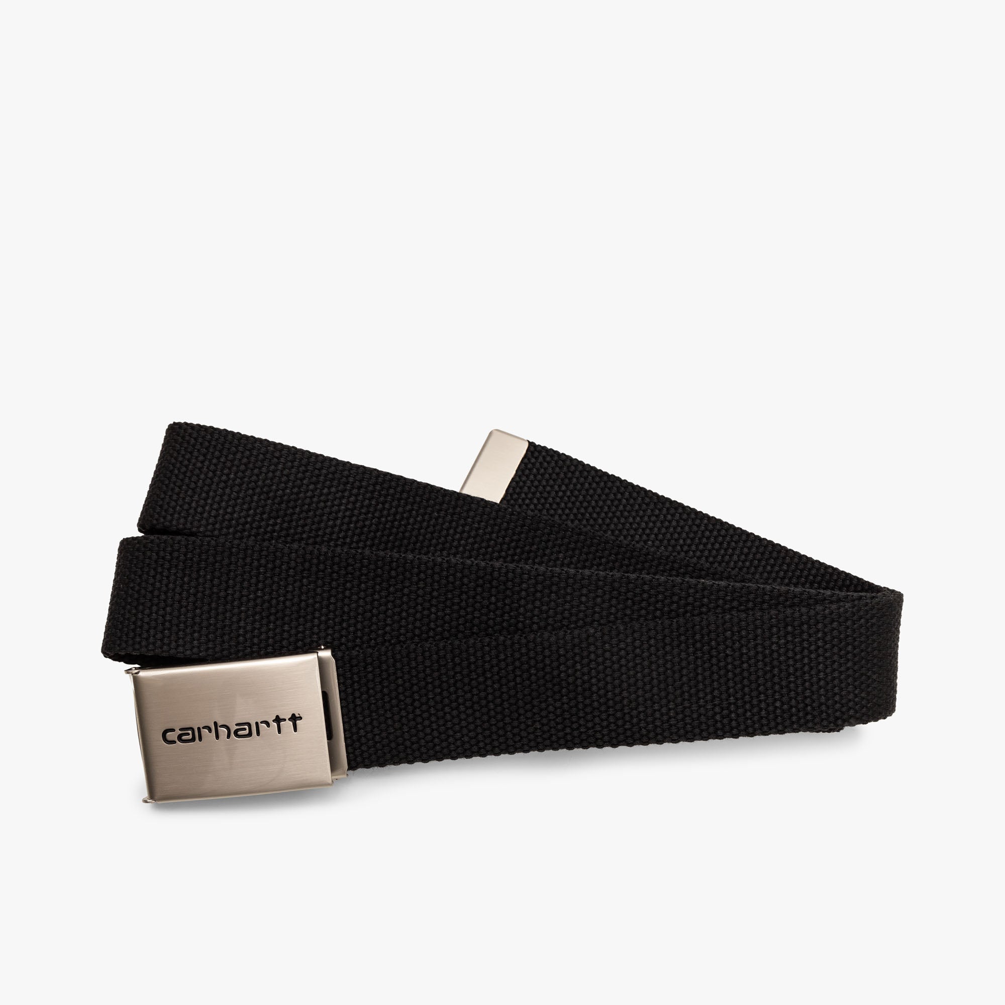  Carhartt WIP Chrome Clip Belt Black、mySite、merchandisen