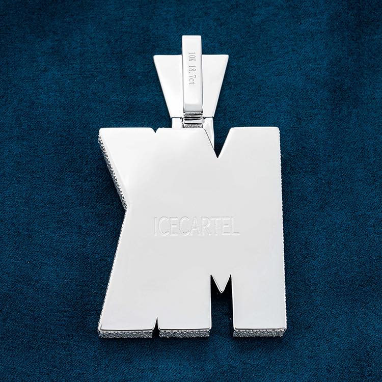 MK Custom Moissanite Pendant 14K Gold、mySite、hinf8tx79