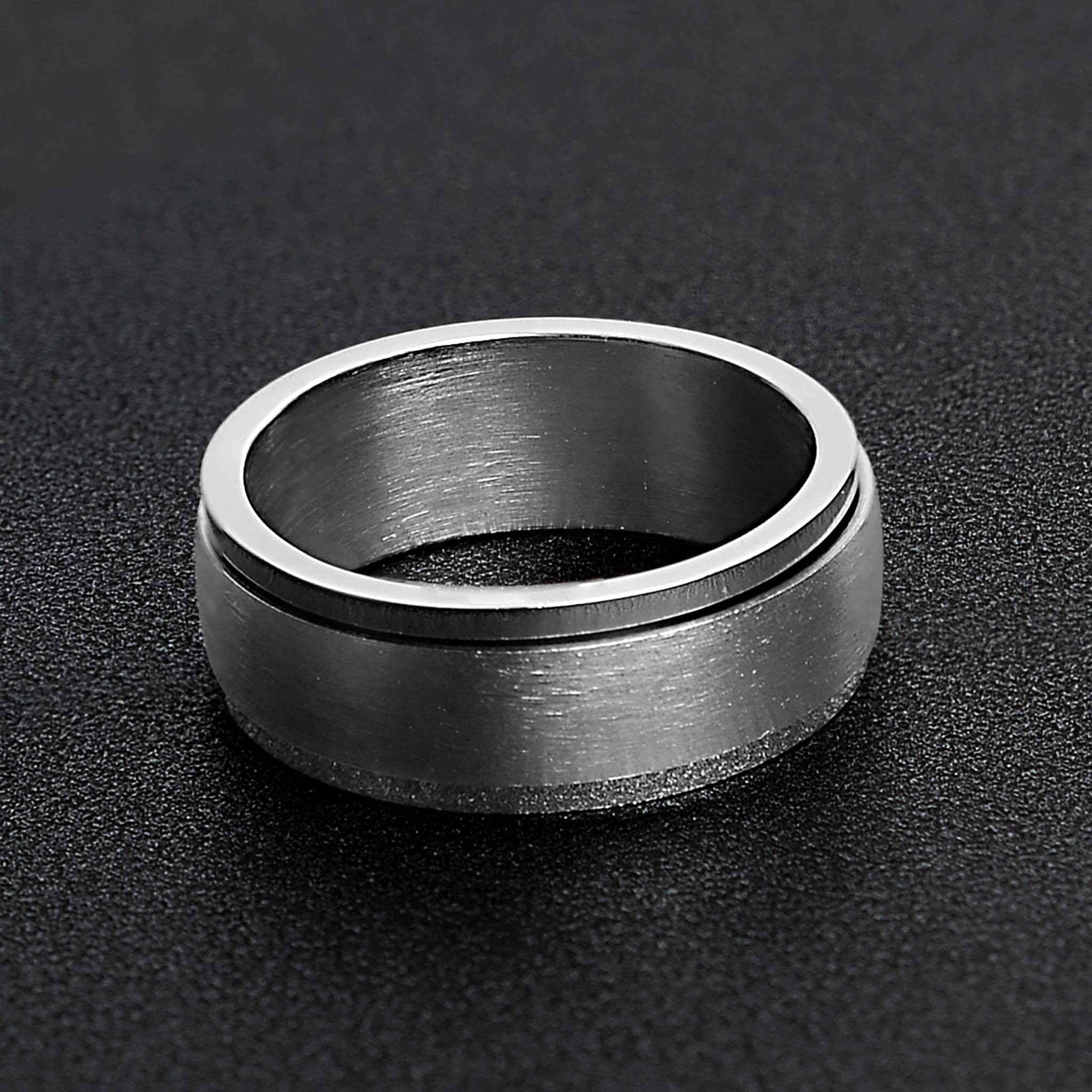Stainless Steel Brushed Spinner Center Ring / SRJ9001、mySite、dreamappss