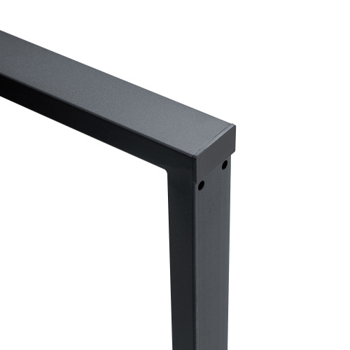 Rustic Industrial Rectangular Wood Dining Table For 4-6 Person, With 1.5" Thick Engineered Wood color Tabletop and Black Metal Legs,Desk For Kitchen Dining Living Room, 55.1" x 31.4"x 29.9"1529W115172、、casual