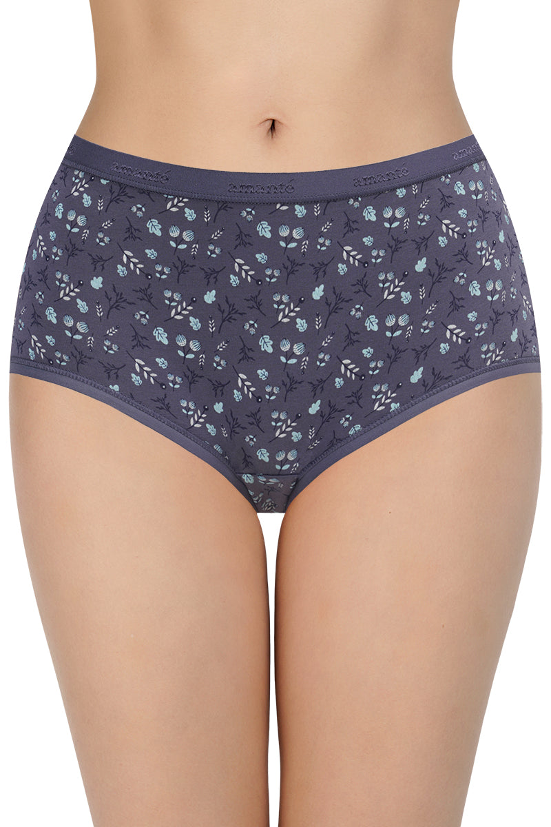  Print High Rise Full Brief Panties (Pack of 3)、mySite、justintrudeaud