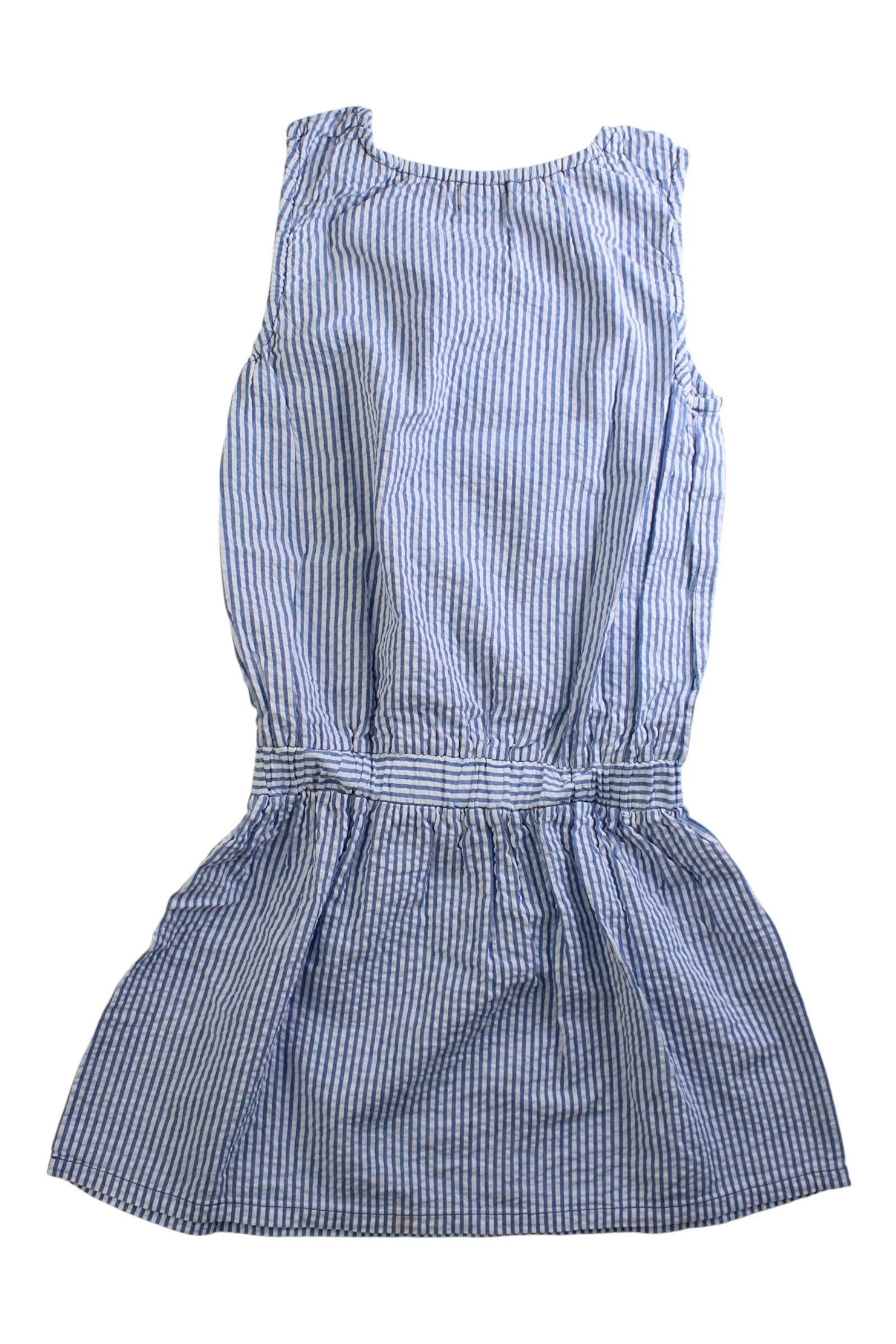 Miki House Striped Sleeveless Dress 7Y、mySite、g9winljtr