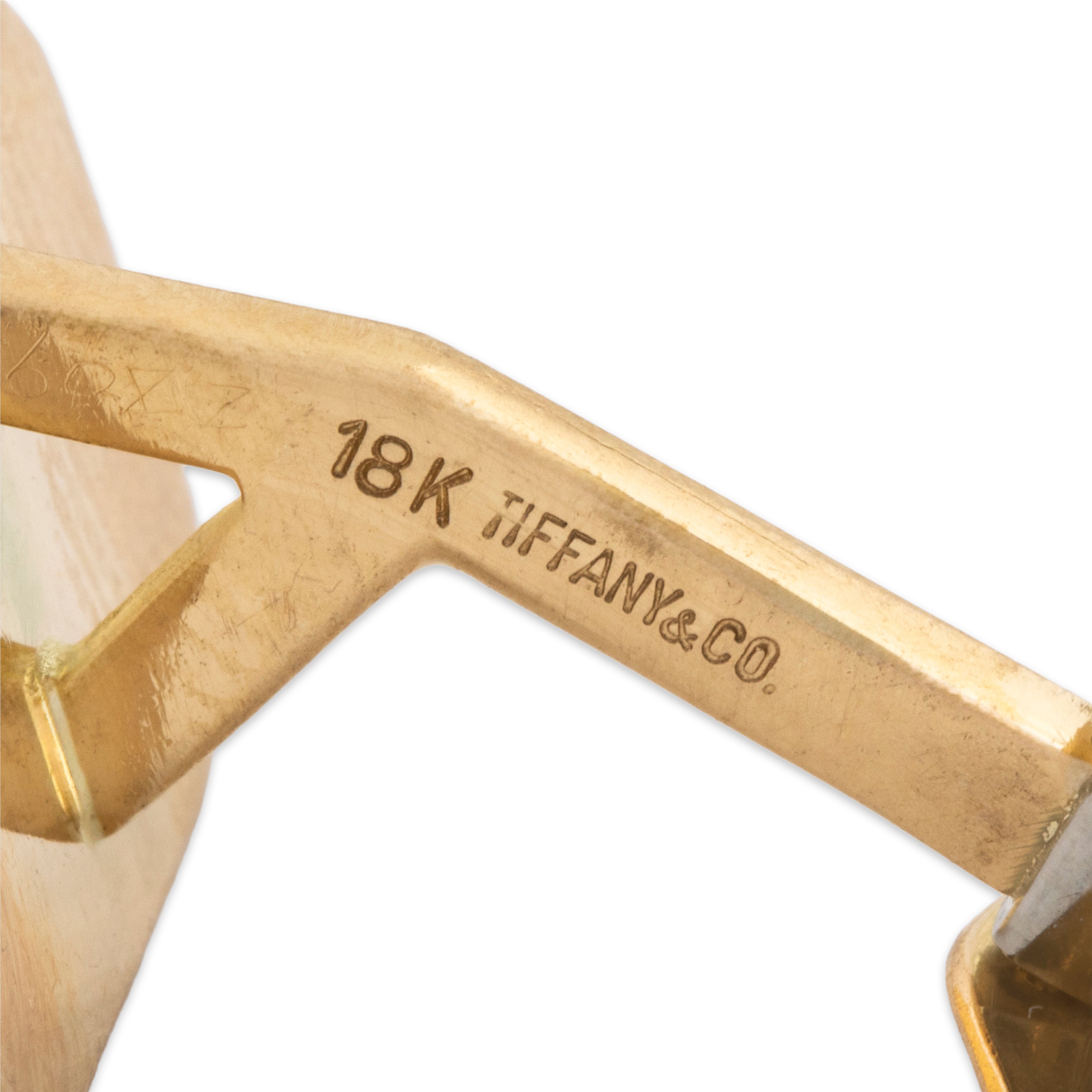 Vintage Tiffany & Co. 18k Yellow Gold Mid-Century West Germany Cufflinks、mySite、hinf8tx79