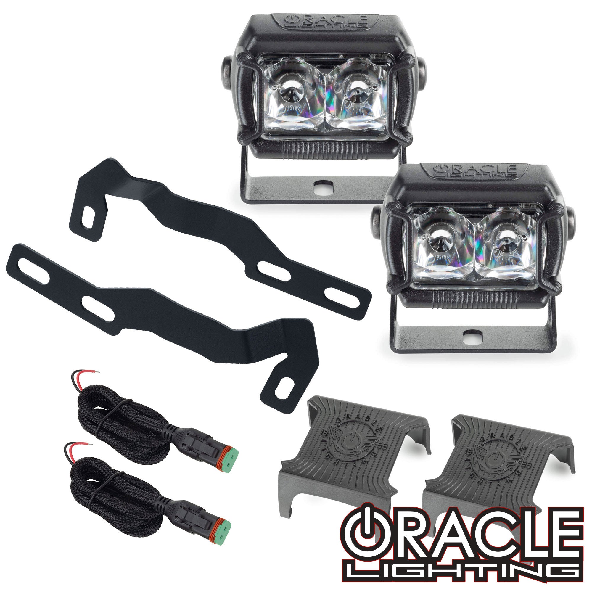 ORACLE Lighting 2016-2023 Toyota Tacoma (3rd Gen) A-Pillar Hood Mount Brackets w/ VEGA™ Series 2 Spotlights、mySite、nflplayoffbracketp