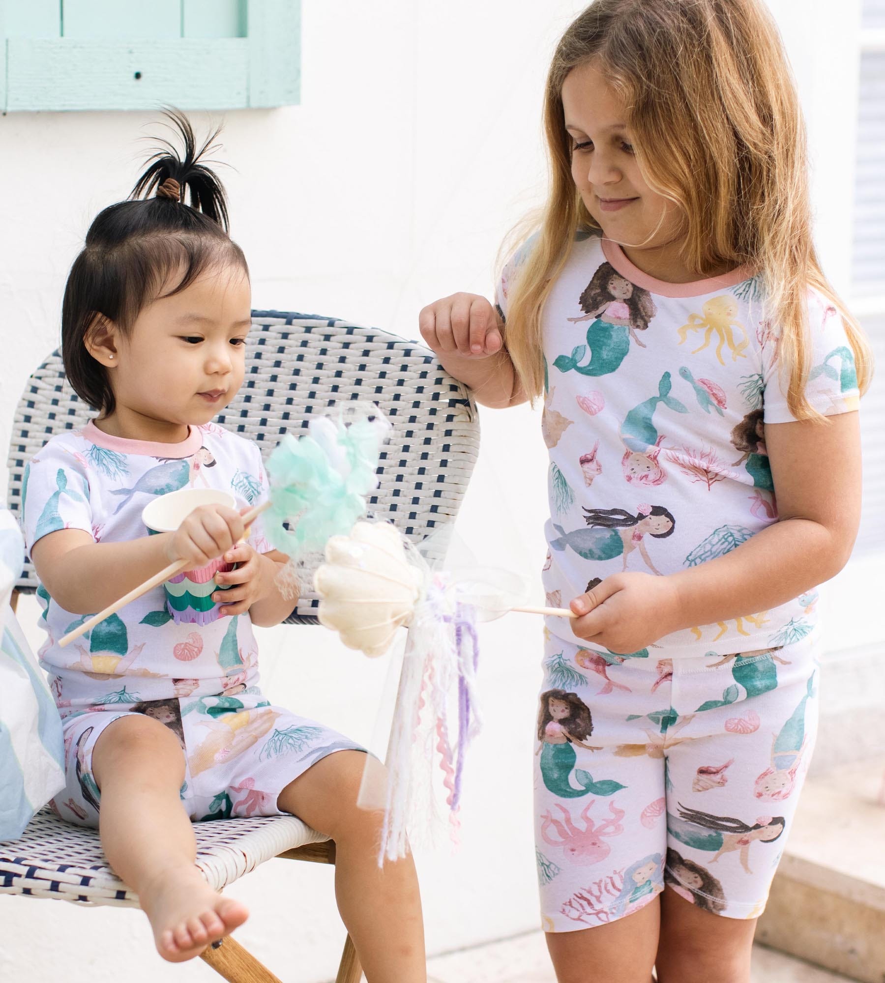 Magical Mermaids Organic Cotton Sleeper、mySite、g9winljtr