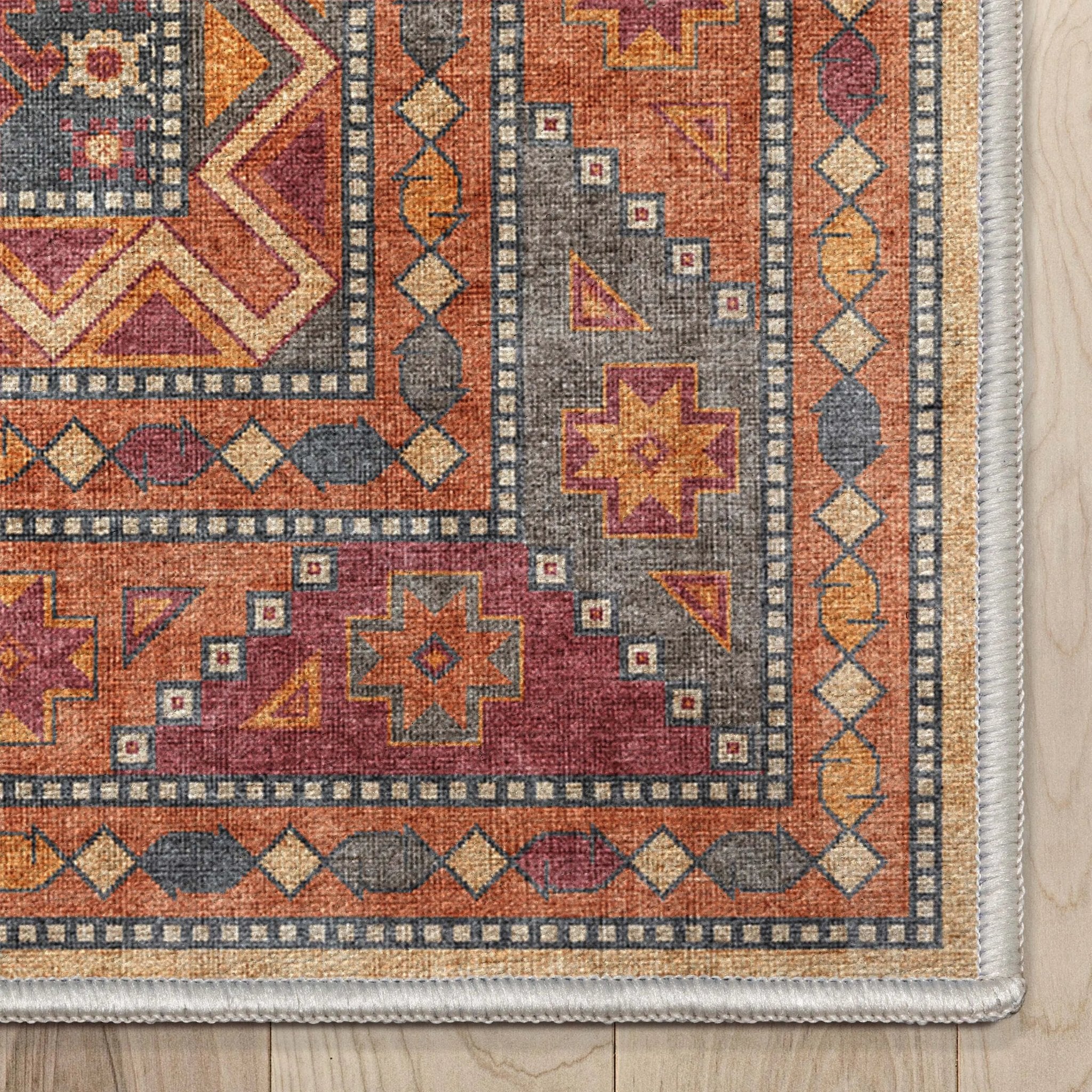 Praha Vintage Global Tribal Flat-Weave Rug、mySite、gigharbornorthrealestate