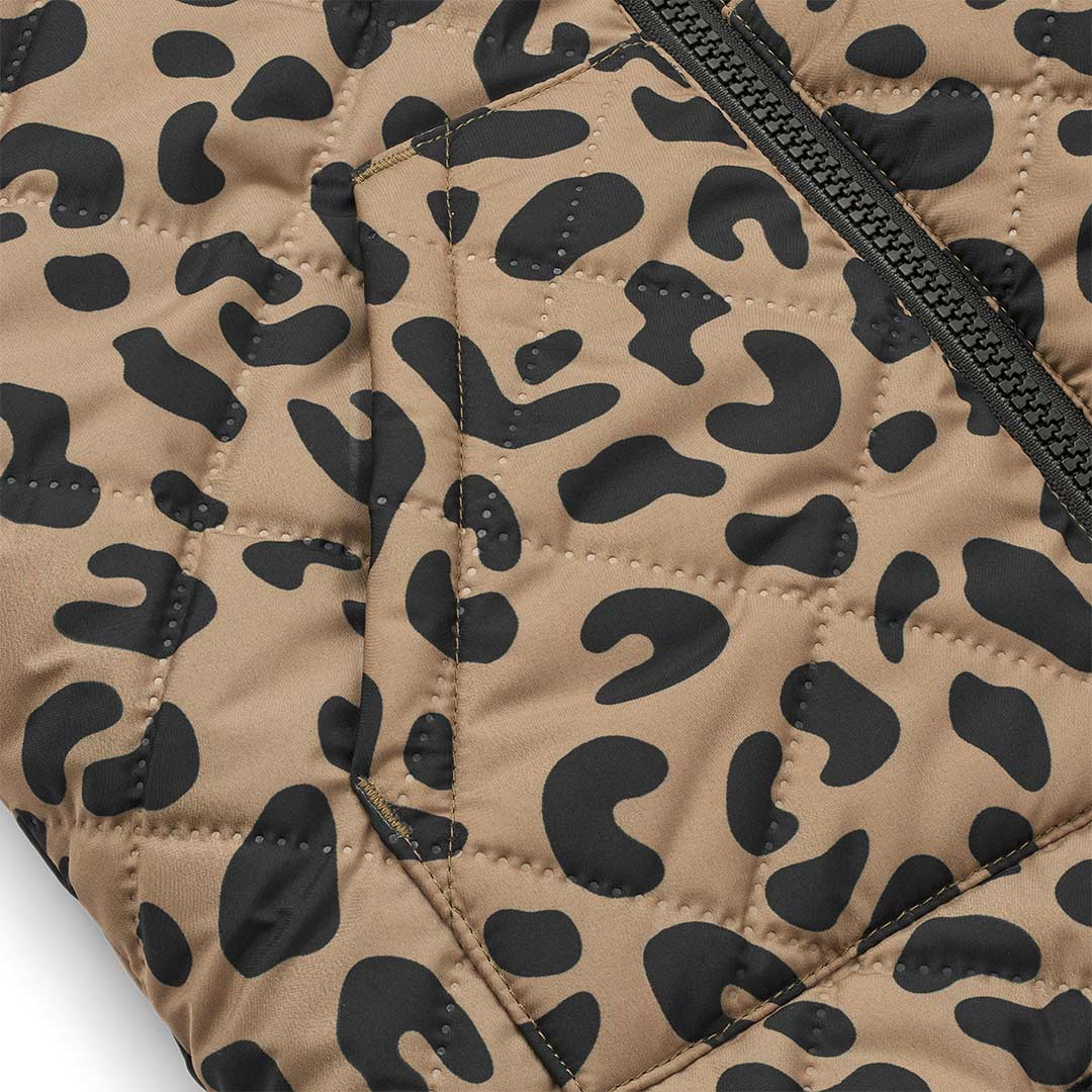  Liewood Jackson Reversible Jacket - Leo Oat/Black Panther、mySite、merchandisen