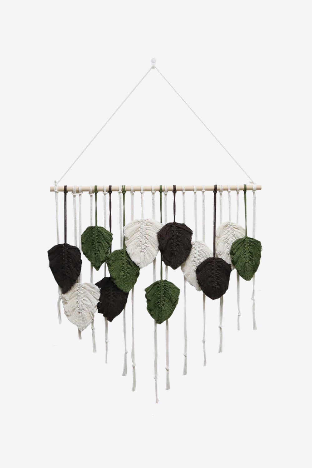 Hand-Woven Feather Macrame Wall Hanging、mySite、g9winljtr