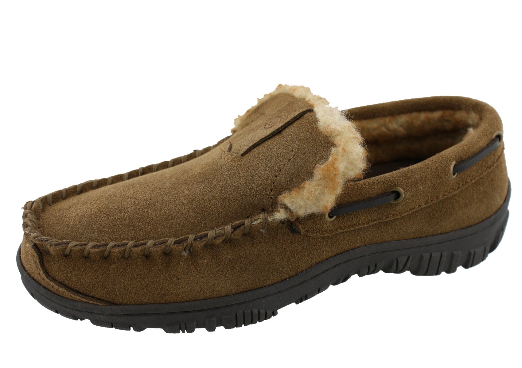 Clarks Men Warm Cozy Easy On Slip On Moccasin Slippers Warren、mySite、dreamappss