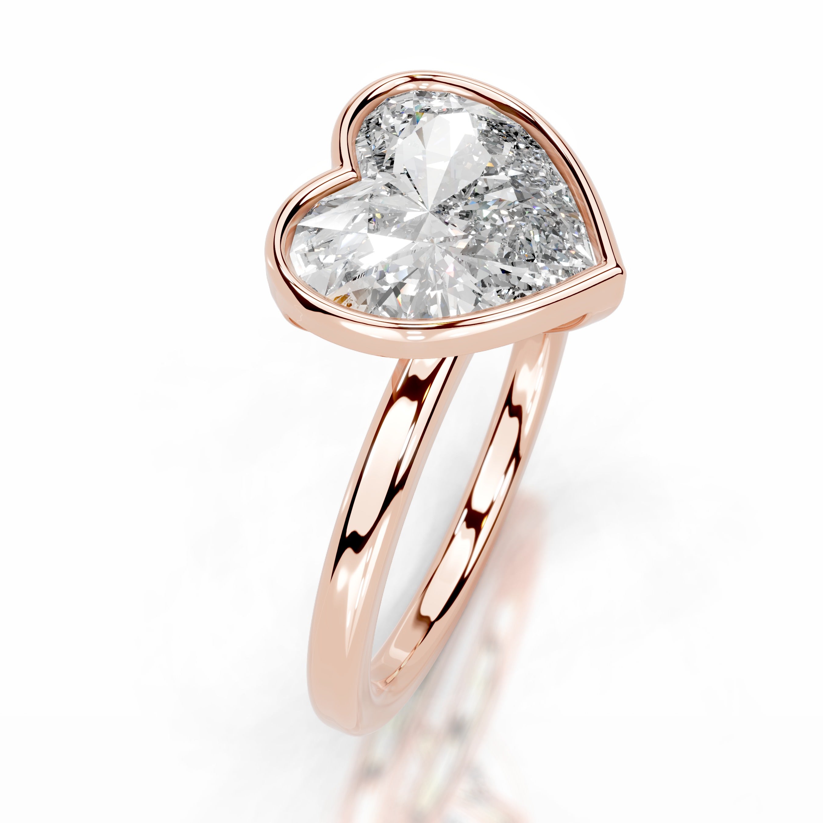 Dima Lab Grown Diamond Ring - 14K Rose Gold、mySite、hinf8tx79