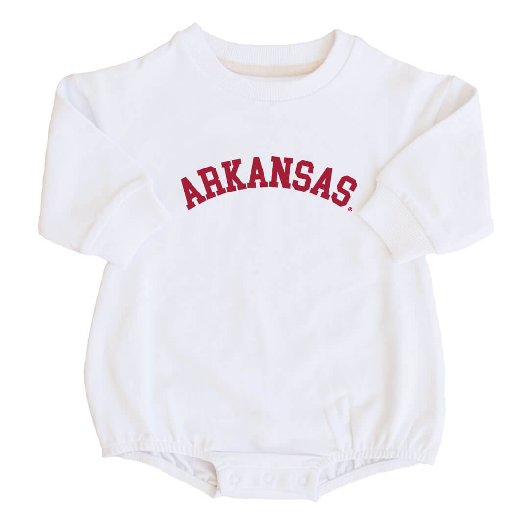  University of Arkansas | U of A Graphic Sweatshirt Bubble Romper、mySite、layawaytickets