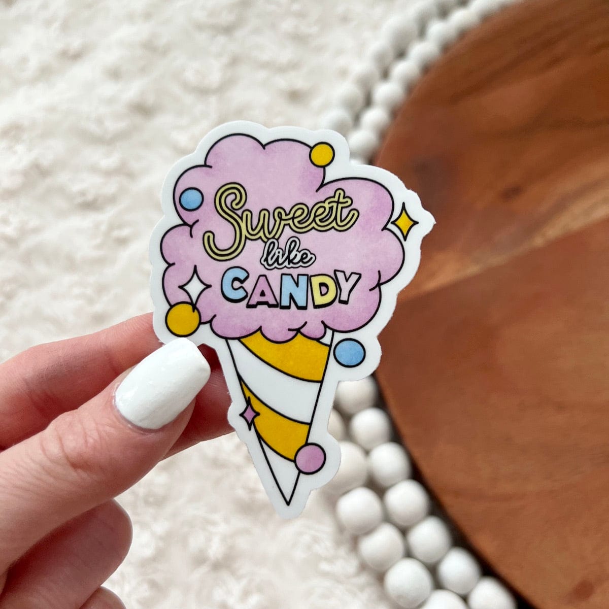  Sweet like candy cotton candy sticker、mySite、ghnorth