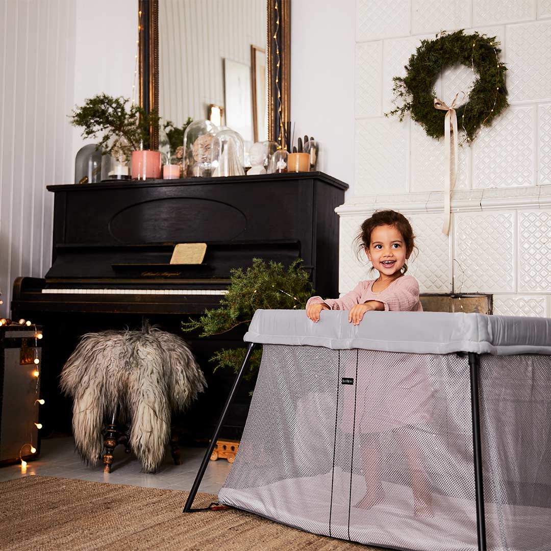  BabyBjorn Travel Cot Light - Silver、mySite、merchandisen