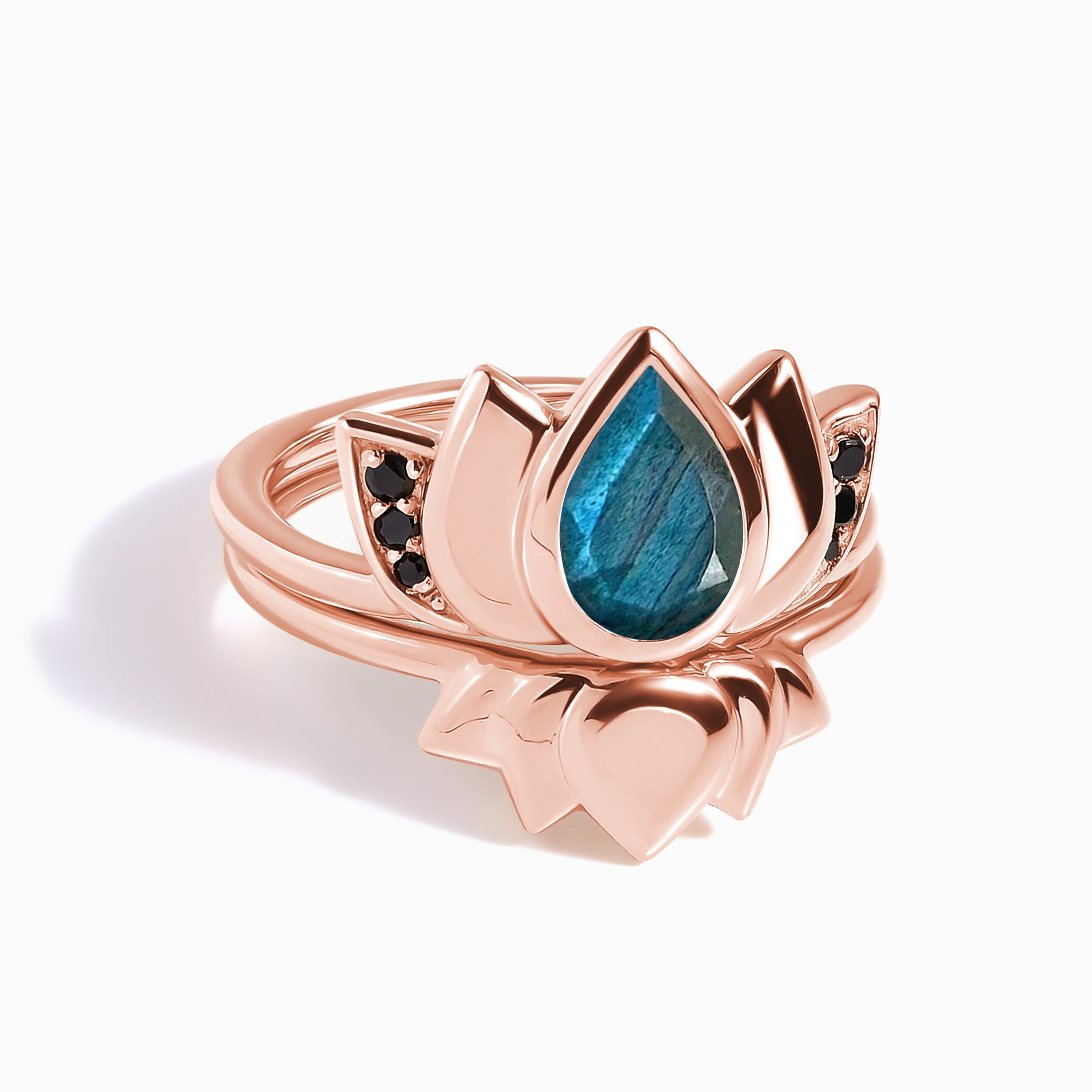 Labradorite Rings - Divine Lotus Resilience Set、mySite、hinf8tx79