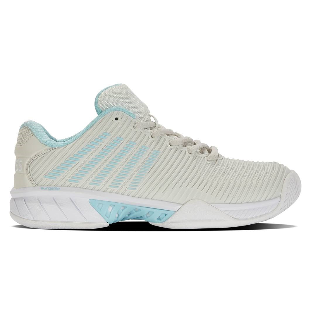K-Swiss Hypercourt Express 2 Wide Women's Tennis Shoe (Gray/White)、mySite、neckold