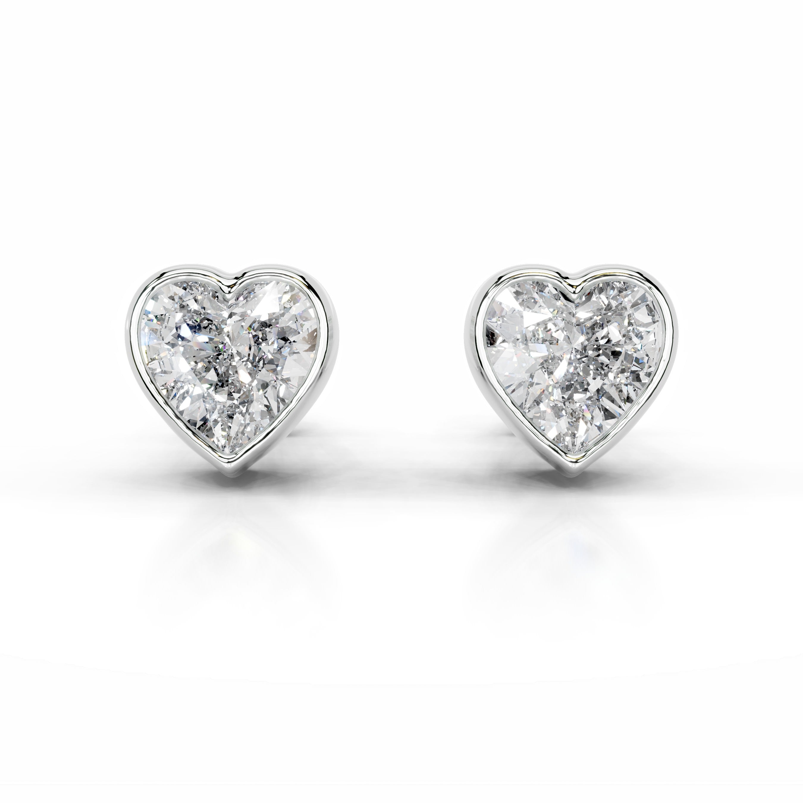 Janice Diamond Earrings - 14K White Gold、mySite、hinf8tx79