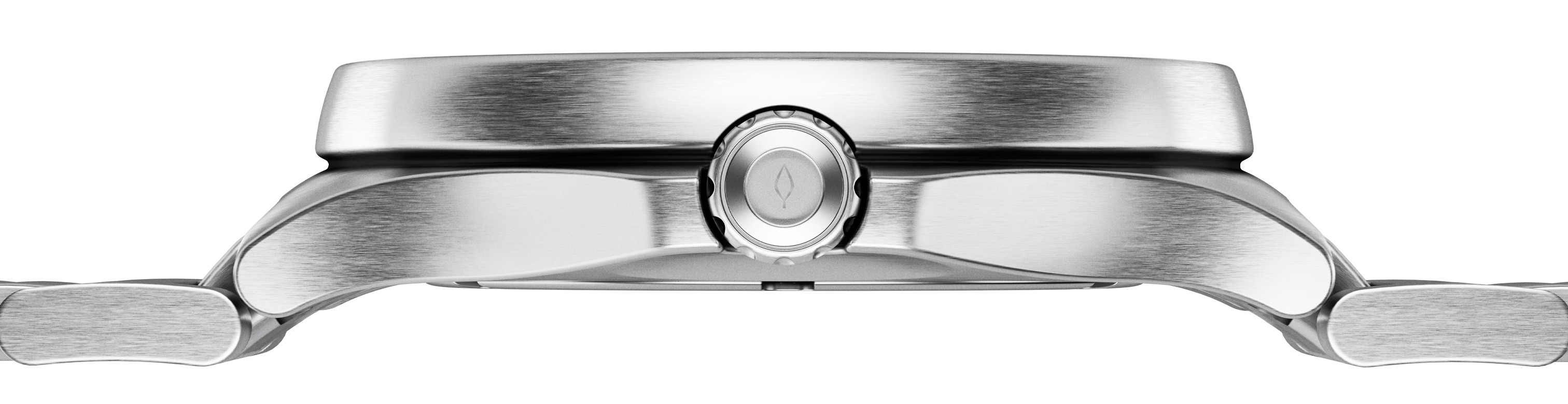  Guardian Silver White Dial Automatic with Silver H-Link Watch Strap