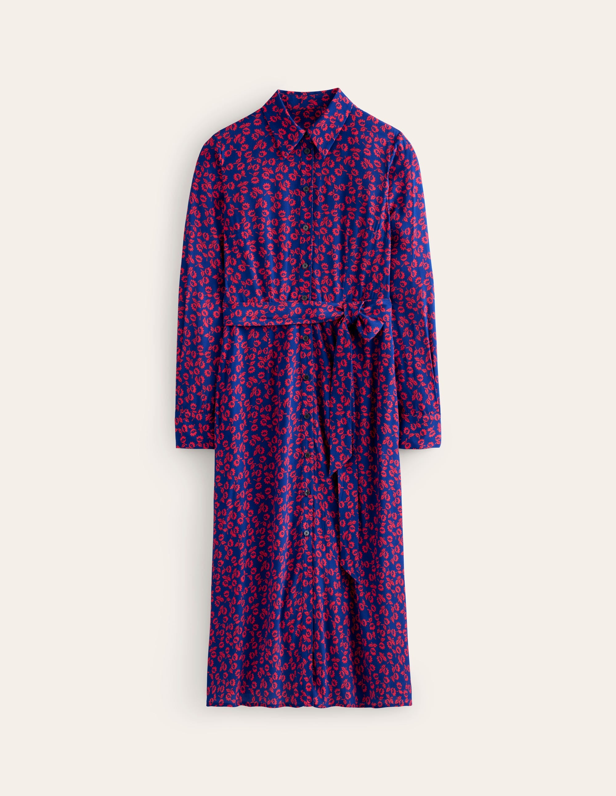  Kate Midi Shirt Dress-Poppy Red, Ditsy Bud、mySite、ashleygrahame