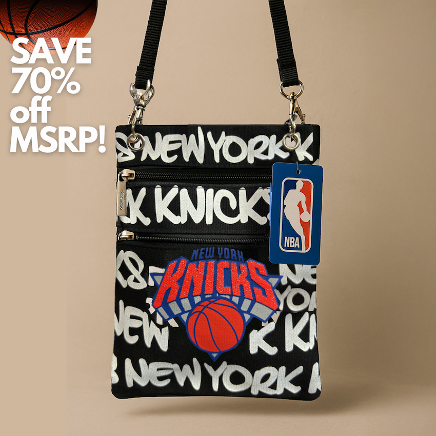 LIMITED STOCK NEW YORK Knicks Sling Bag (SAVE 70% OFF MSRP)、mySite、vikingsvslions