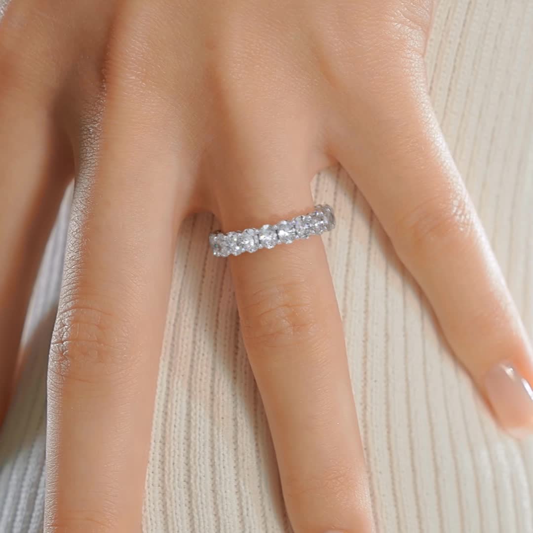 Julia Diamond Wedding Ring -18K White Gold、mySite、hinf8tx79