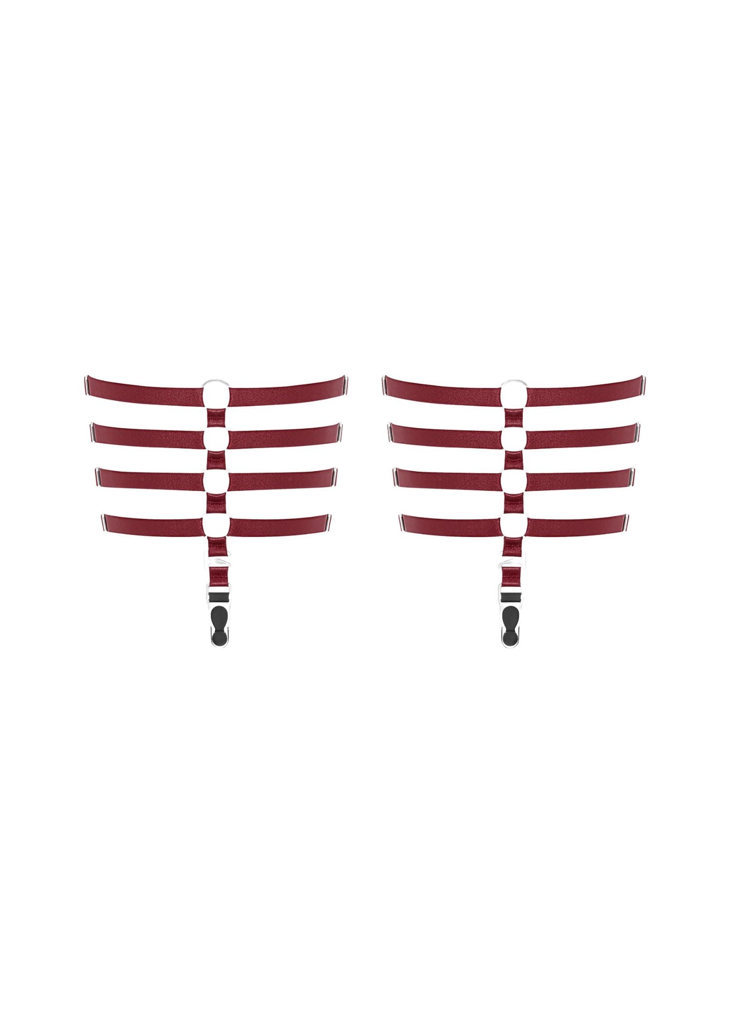  Les Fetiches Garters (Burgundy)、mySite、justintrudeaud