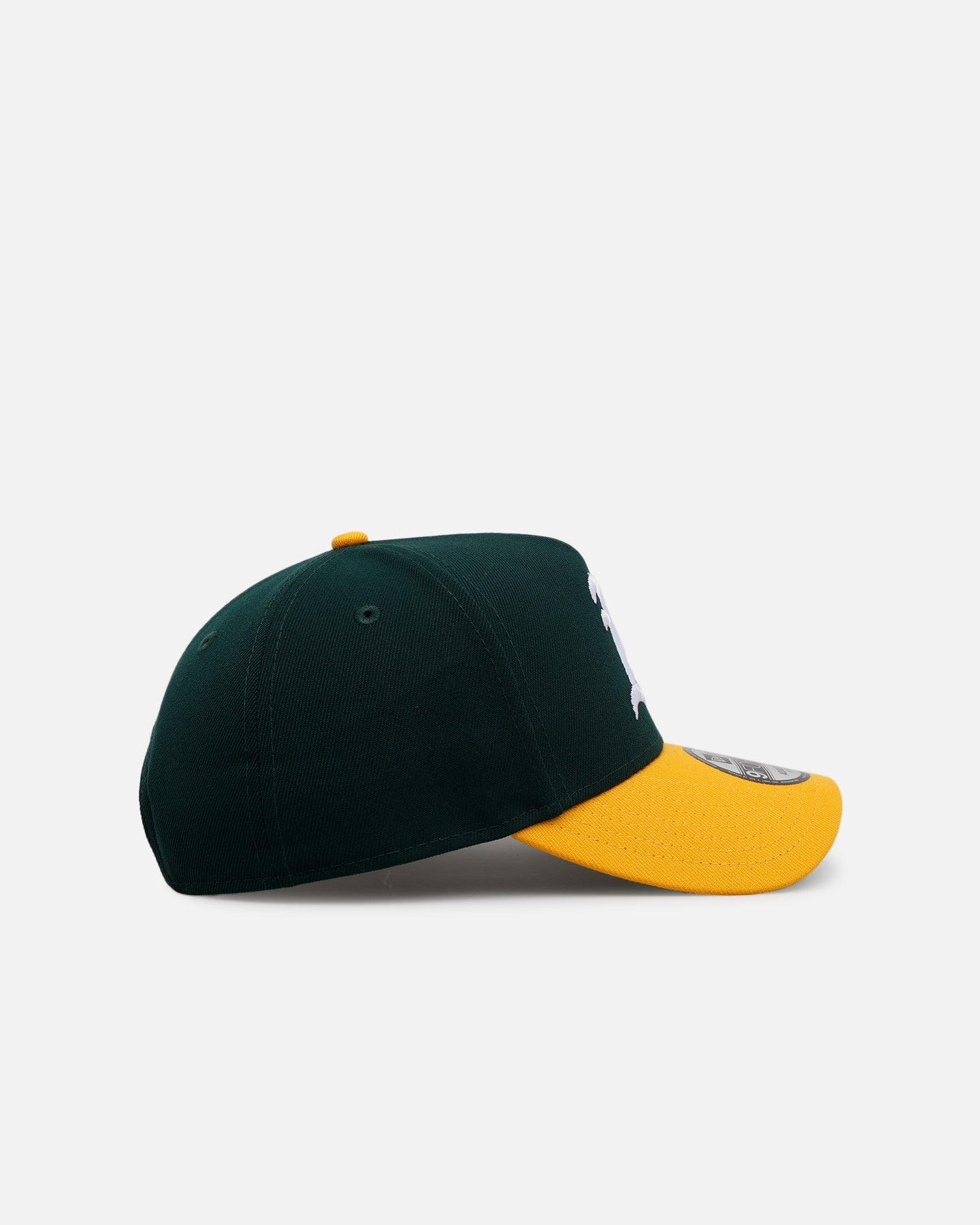 New Era Oakland Athletics 'Homage' 9FORTY A-Frame Snapback Green/Yellow、mySite、zt4zffjzw