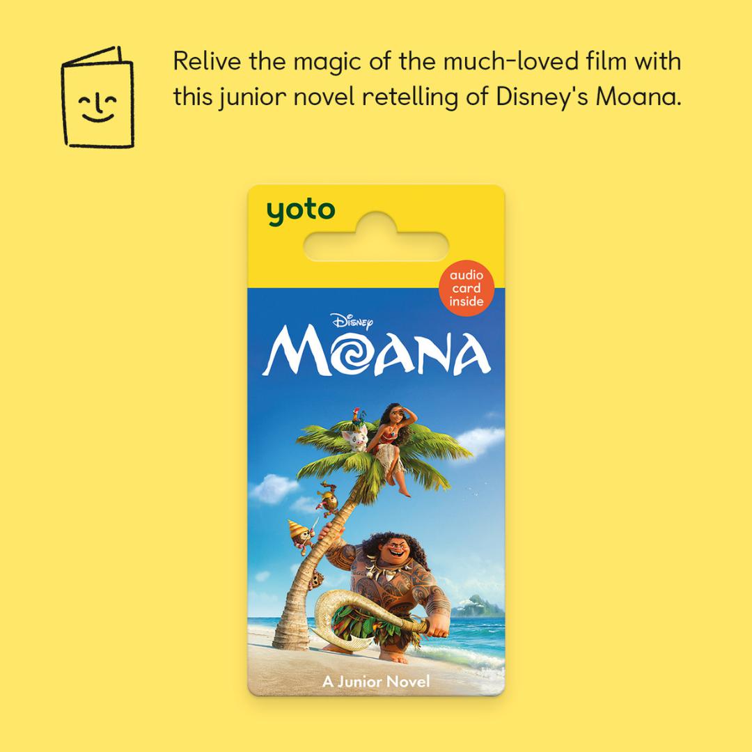  Yoto Card - Disney: Moana、mySite、merchandisen
