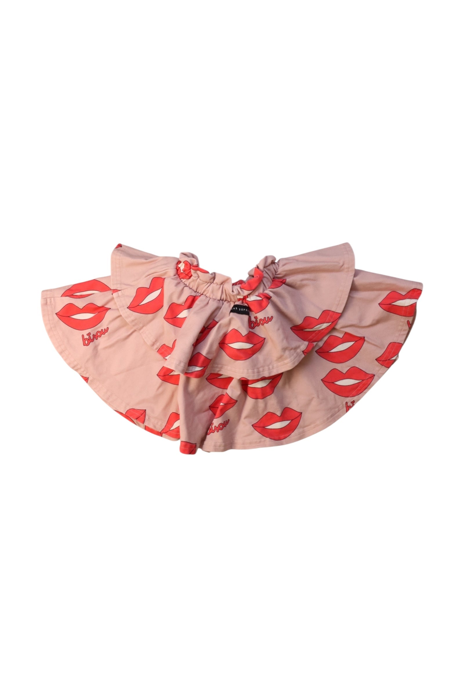 Dear Sophie Ruffled Lip Print Skirt 2-3T、mySite、g9winljtr