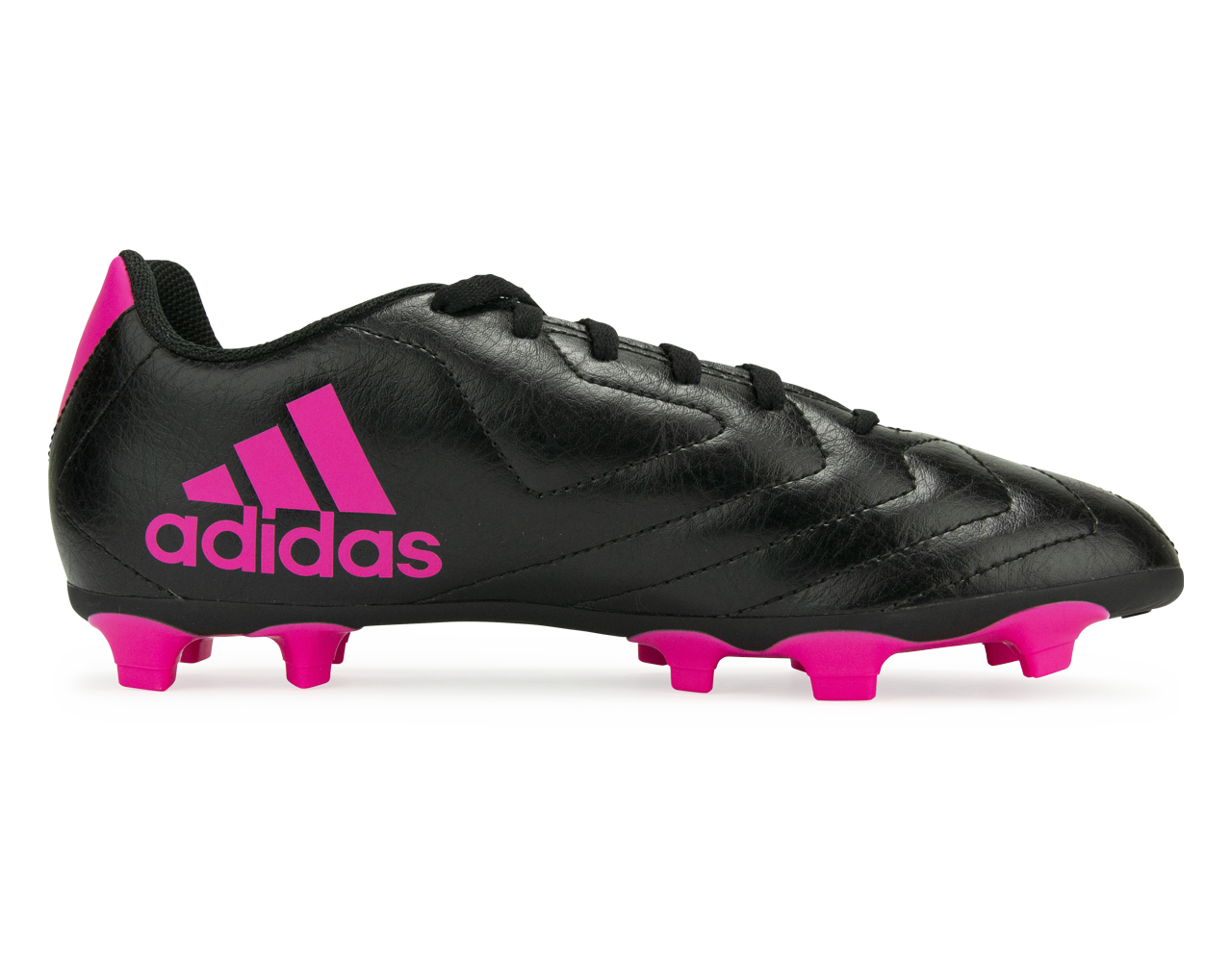 adidas Kids Goletto VII FG Core Black/Shock Pink、mySite、noshort