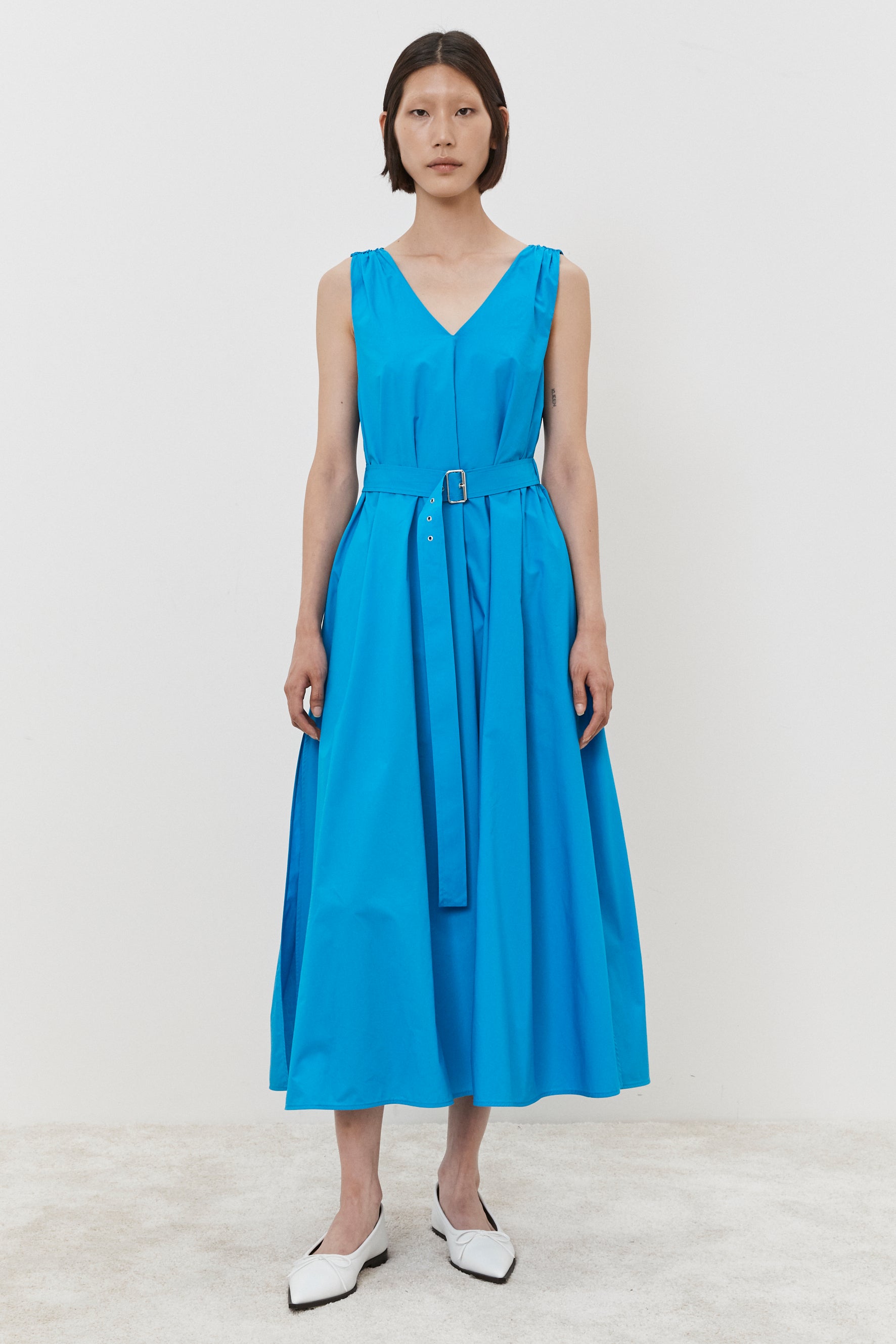 MEIMEIJ Sleeveless V-Neck Dress - Final Sale、mySite、noshort