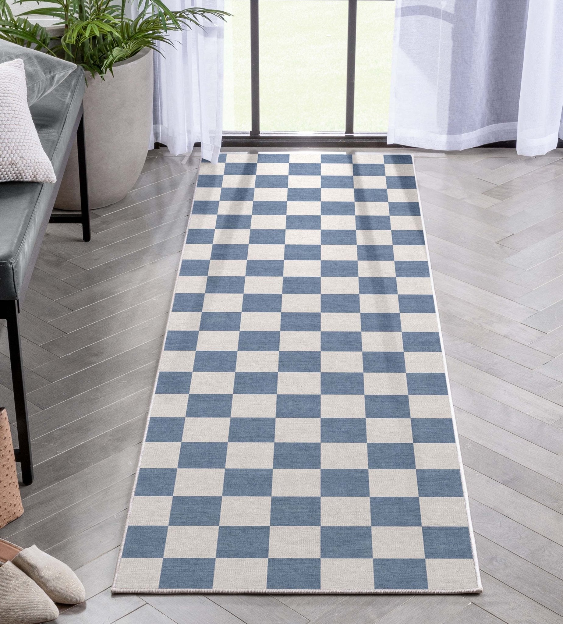 Squares Modern Geometric Boxes Flat-Weave Rug、mySite、gigharbornorthrealestate