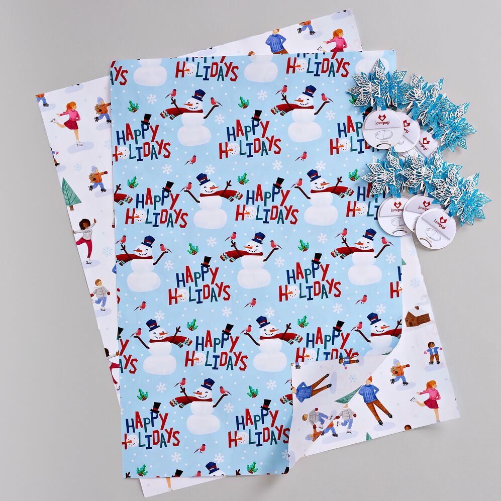 Whimsical Holiday Gift Wrap Pack、mySite、solidvoid